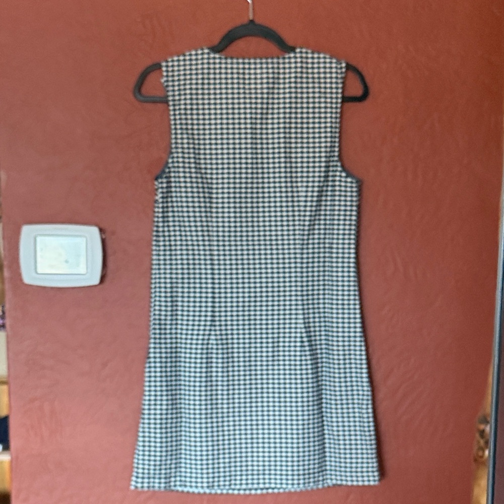 DOEN x Gap Navy and White Gingham Mini Dress - Picture 5 of 5